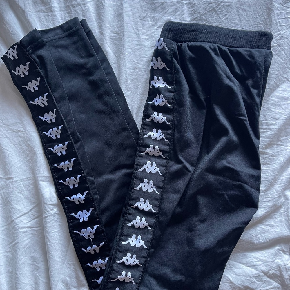 Kappa Sweatpants with White Logo
